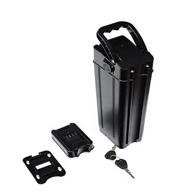 ALX072B Industrial Grade Silver Fish — empty e-bike battery case